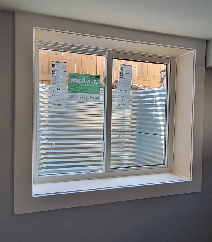Basement Window Construction