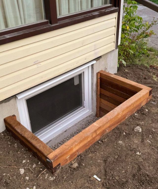 BASEMENT WINDOW CUTOUT